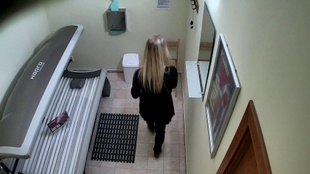 1. Download full pics of Blonde Returns to the Solarium for More from czechsolarium.com