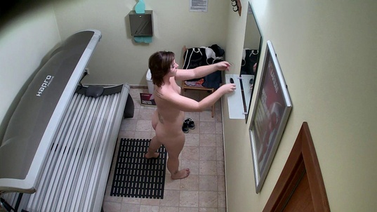 6. Download full pics of Brunette Beauty Basks in the Sun from czechsolarium.com