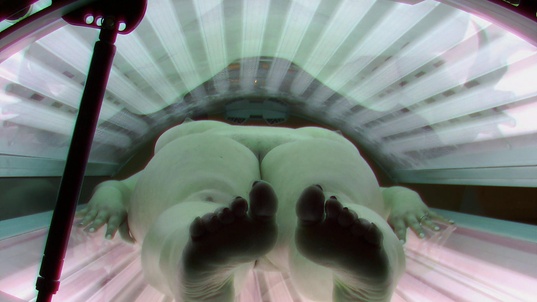 4. Download full pics of Busty Brunette Takes the Spotlight from czechsolarium.com