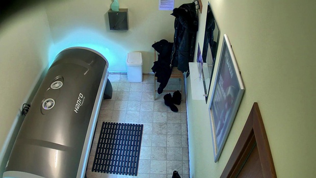 5. Download full pics of Busty Brunette Takes the Spotlight from czechsolarium.com