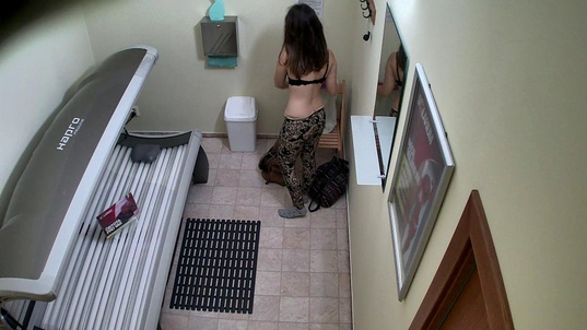 2. Download full pics of Young Brunette Takes on the Solarium from czechsolarium.com