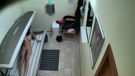 3. Download full pics of Cute Brunette Steals the Show from czechsolarium.com