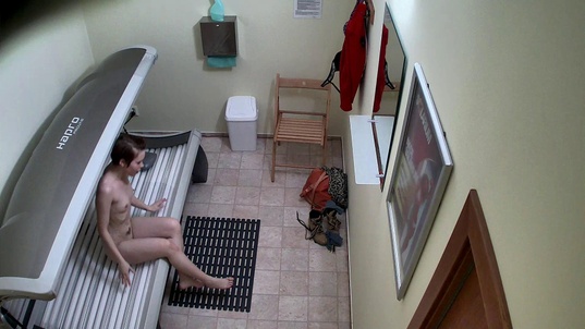 6. Download full pics of Young Brunette in the Solarium Again from czechsolarium.com