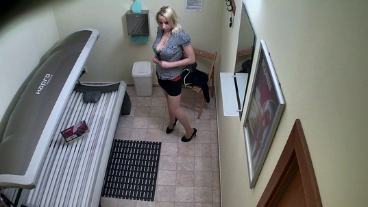 1. Download full pics of Busty Brunette’s Wild Adventure from czechsolarium.com