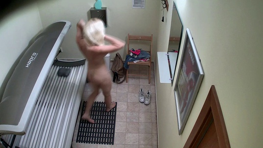 6. Download full pics of Busty MILF's Solarium Show from czechsolarium.com