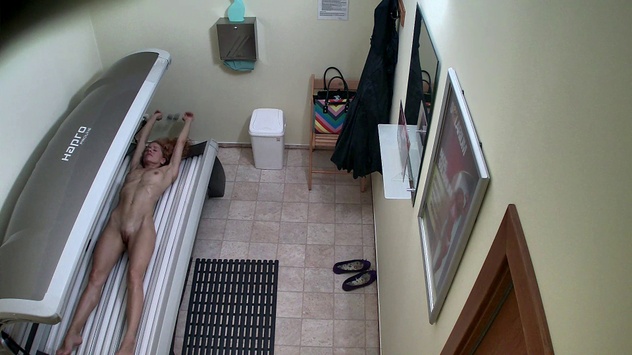 Sporty Blonde Exposed