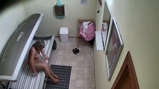 6. Download full pics of MILF Caught Being Naughty in the Solarium from czechsolarium.com