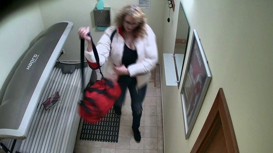 6. Download full pics of Blonde Caught in Solarium—Unaware from czechsolarium.com