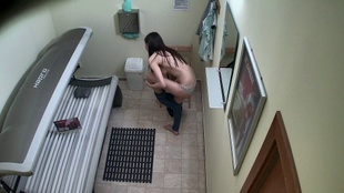 2. Download full pics of Busty Beauty Unknowingly Gets Filmed from czechsolarium.com