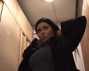 12. Download full pics of Busty Kristyna swallows for money from czechstreets.com