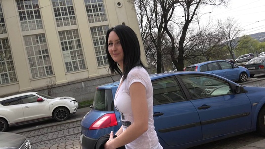 1. Download full pics of The cutest waitress in Prague from czechstreets.com