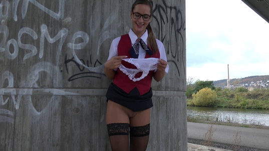 11. Download full pics of Stewardess Andrea from czechstreets.com