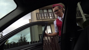 12. Download full pics of Stewardess Andrea from czechstreets.com