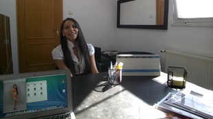 2. Download full pics of 莫妮卡：红发荡妇，大奶子，浸泡在精液中 from czechsupermodels.com