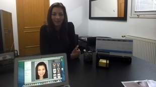 3. Download full pics of Martina: Teen Temptress with a Nasty Streak from czechsupermodels.com