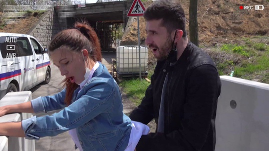 12. Download full pics of Hot pepper in ass 10k USD challenge from extremestreets.com