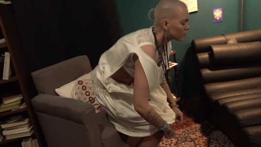3. Download full pics of Cum Therapy With Pretty Baldie from fuckmesensei.com
