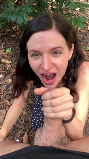 6. Download full pics of Lina Arian Joy enjoys sexy in the park from glaminogirls.com