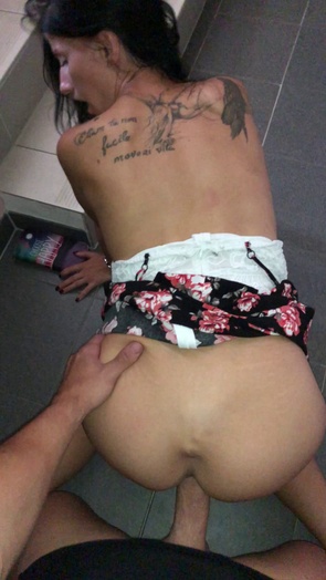 3. Download full pics of MILF Clean Up – Hallway Fuck & Cum Covered Floors from lifepornstories.com