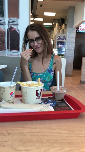 5. Download full pics of Eat Her Up – Outdoors and Dirty with Cigarette in Hand from lifepornstories.com