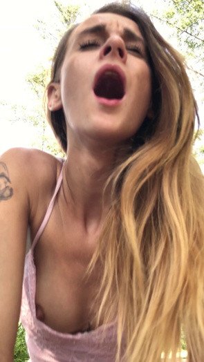 4. Download full pics of Walking the Pussy – Outdoor Slut Goes Wild from lifepornstories.com