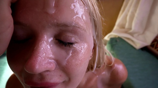 12. Download full pics of Blonde Couldn't Resist Tasting His Massive Veiny Cock – Part 2 from mikebigdick.com