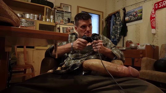 3. Download full pics of Couple Fucks Four Monster Cocks from monstercockgang.com