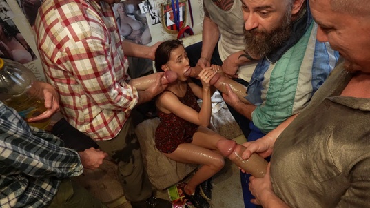 6. Download full pics of Petite Stepdaughter Shared With Mates from monstercockgang.com