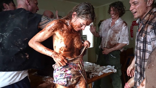 11. Download full pics of Food Fight? Nah, Fucked Fight-Cocked Right from monstercockgang.com