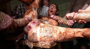 Monster Cock Gang: Food Fight? Nah, Fucked Just Right