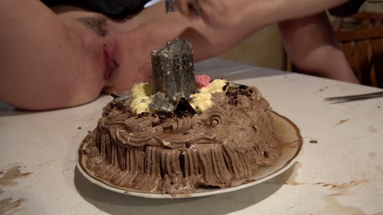 10. Download full pics of Filthy B'day Cake from perversefamily.com