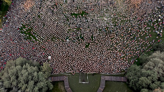 2. Download full pics of Greatest Gangbang orgy in the World from perversefamily.com