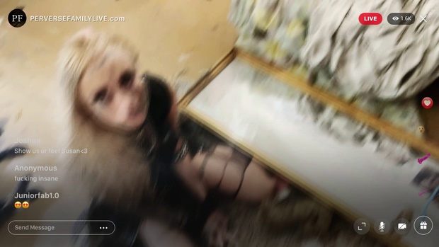 3. Download full pics of Pissing Girlfriend from perversefamilylive.com