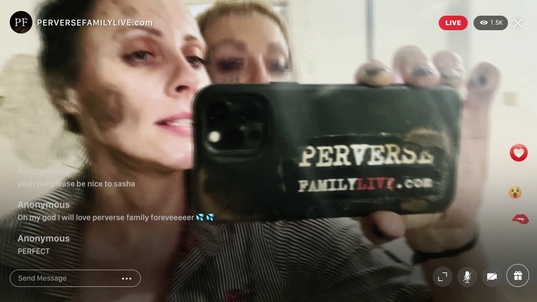 6. Download full pics of Massive Dildo from perversefamilylive.com