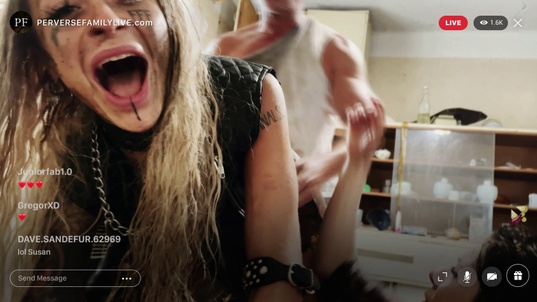 3. Download full pics of Foot in Ass from perversefamilylive.com