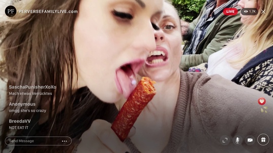 3. Download full pics of Orgy with Pregnant from perversefamilylive.com