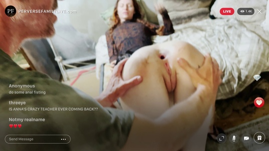 4. Download full pics of Charlie's Thick Cum from perversefamilylive.com