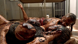 1. Download full pics of Double trouble messy scissoring from powerfetish.com