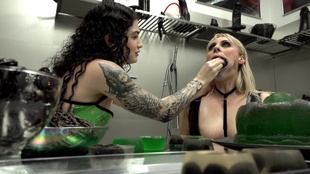 5. Download full pics of Goth Jelly Dinner from powerfetish.com