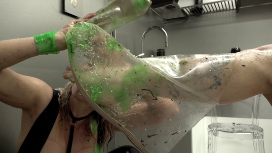 12. Download full pics of Kiss in Slime for Lydia Black from powerfetish.com