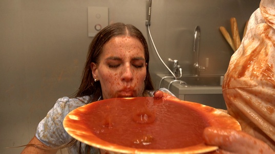 4. Download full pics of Italian Food Fetish for Eveline Dellai from powerfetish.com