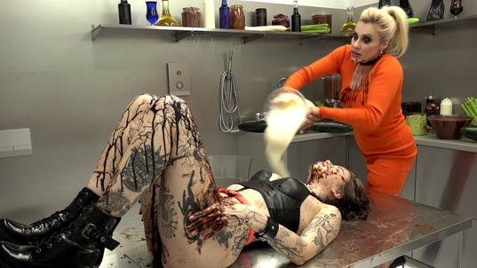 10. Download full pics of Eden Ivy Pees in her Mouth from powerfetish.com