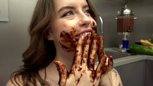 11. Download full pics of Eden Ivy Pees in her Mouth from powerfetish.com