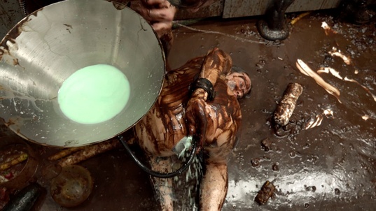 8. Download full pics of Nasty Anal Squirt from powerfetish.com