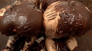 12. Download full pics of Nasty Anal Squirt from powerfetish.com