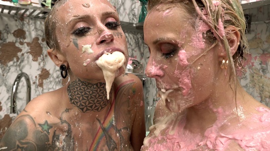 1. Download full pics of Puking Slut Sasha Beart from powerfetish.com