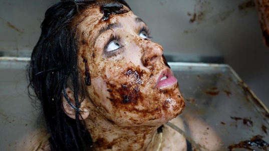 5. Download full pics of Rolling in Piss and Chocolate from powerfetish.com