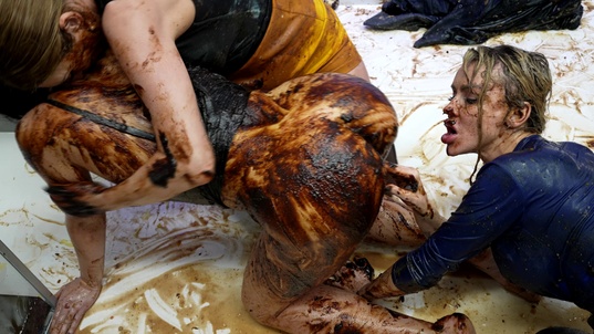 6. Download full pics of Rolling in Piss and Chocolate from powerfetish.com