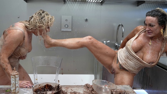 3. Download full pics of Diving in Milk from powerfetish.com