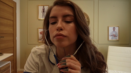 4. Download full pics of Busty MILF Lena from therapyasmr.com